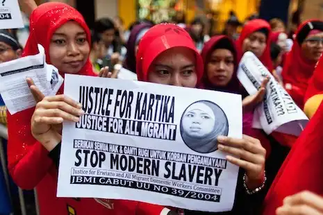 pengiriman pekerja rumah tangga