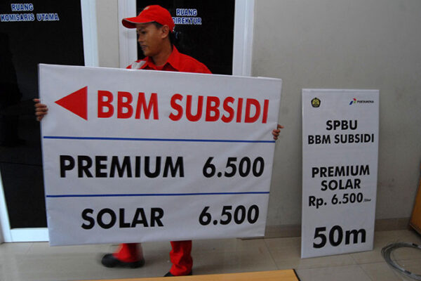 subsidi bahan bakar fosil