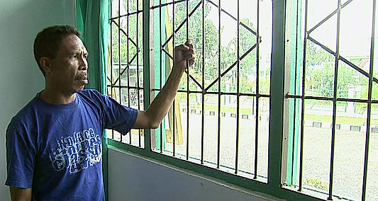 Polisi menangkap Johan Teterissa