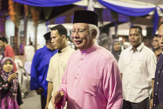Najib Razak sedang menghadapi