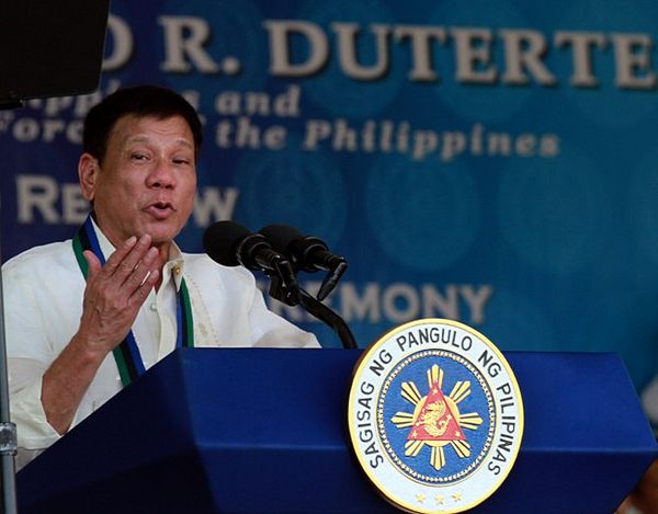Presiden Filipina Rodrigo Duterte