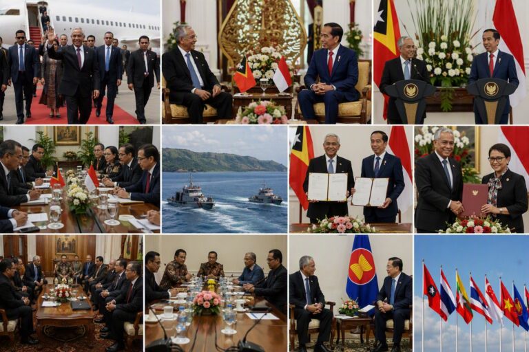 Delegasi Timor Leste Tinggalkan Indonesia